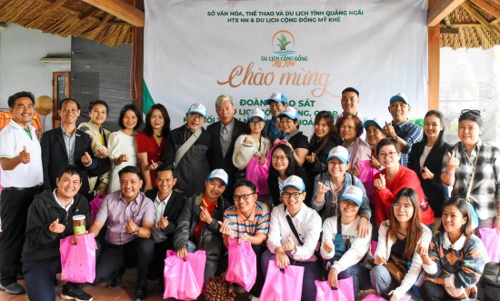 Kết nối khách quốc tế trải nghiệm du lịch cộng đồng Quảng Ngãi